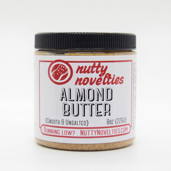 Almond Butter, 8 oz and 15oz.
