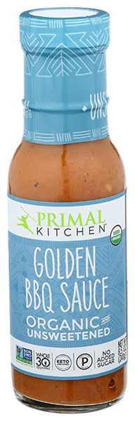 Barbecue Sauce, Golden Unsweetened Organic, 8.5 oz.