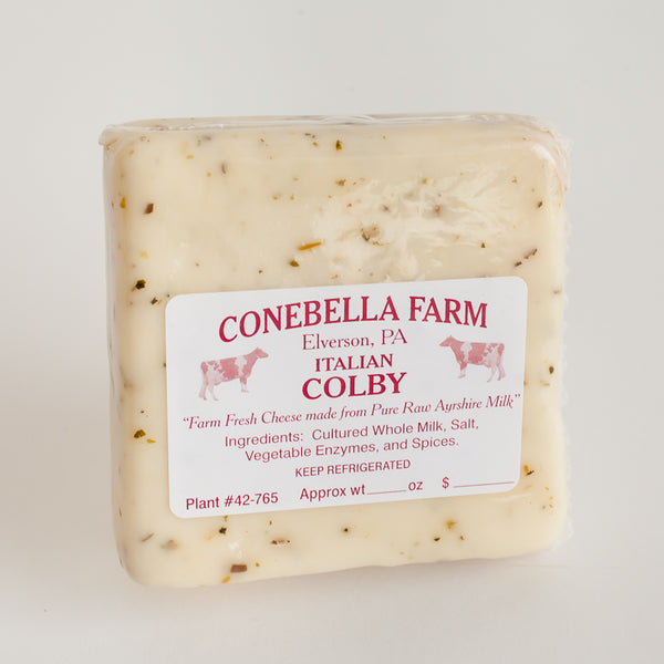 Colby Cheese, Italian, 8 oz.