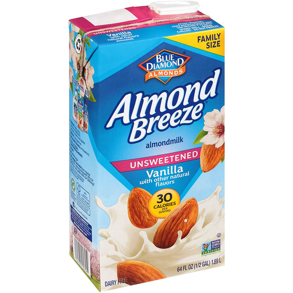 Almond Breeze Beverage - Vanilla Unsweetened, 32 oz.