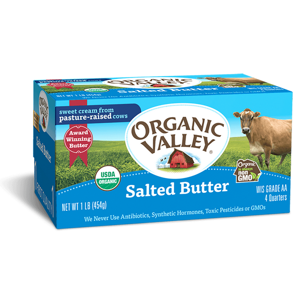 Butter, Salted, Organic