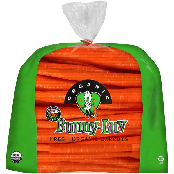 Carrots, Organic, Bunny Luv 1 lb.