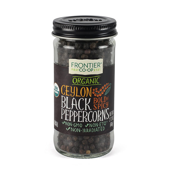 Peppercorns, Organic Ceylon