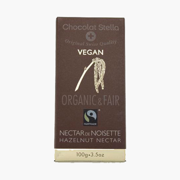 Chocolate Bar, Organic Vegan Hazelnut Nectar Chocolate Bar
