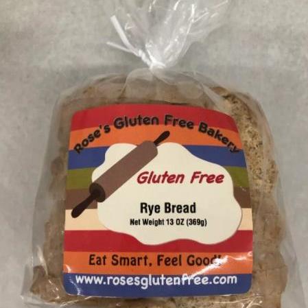 Gluten Free Rye Bread, 1/2 loaf