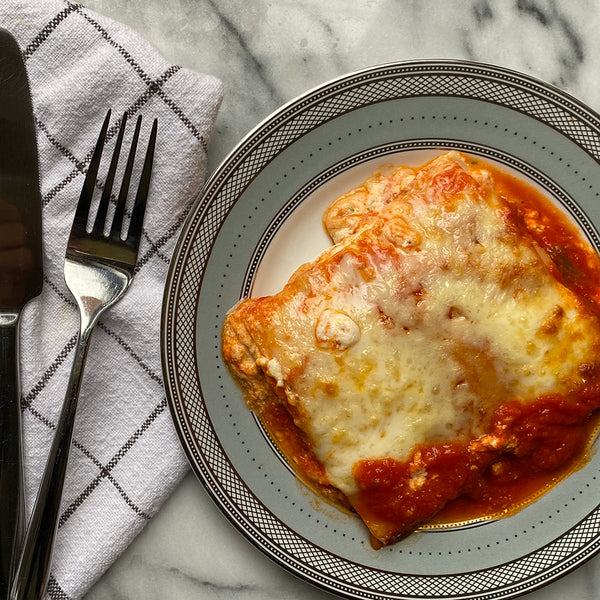 Cheese Lasagna, Prepared, Frozen